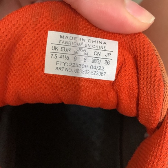 Arcteryx Orange norvan ld 3 Athletic Sneakers - Picture 8 of 9